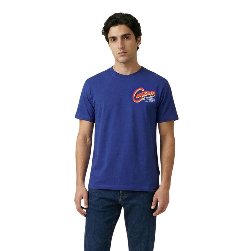 Replay Blue Cotton Men's T-Shirt